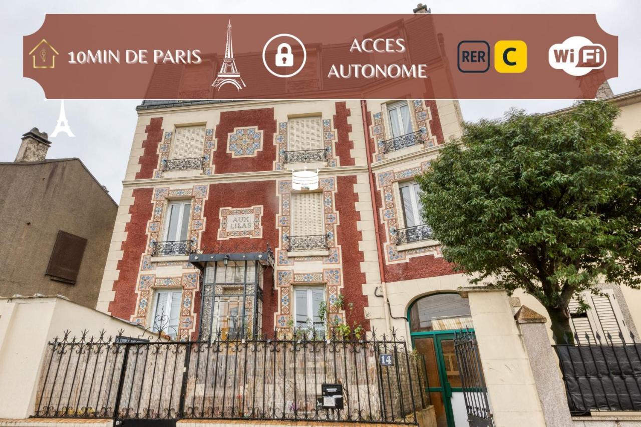 Le Lilas Appart Hotel Near Paris Vitry-sur-Seine Exterior photo
